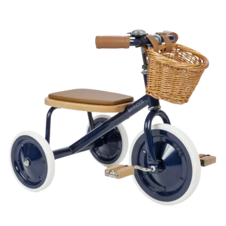 Banwood Contrast Steel Trike with Basket (without the bell)