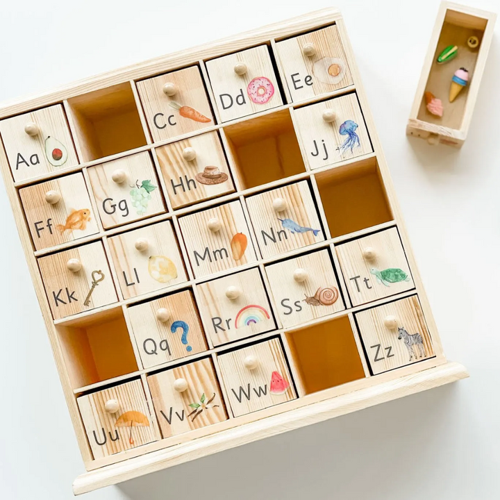 Montessori Sound Cabinet with Sound Objects