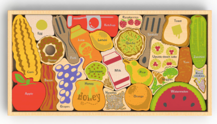 BeginAgain Alphabets Food Puzzle $150 (70% new)