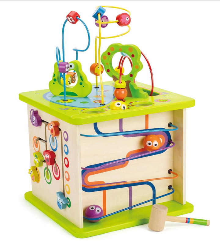 Hape Country Critters Wooden Activity Play Cube $250 (50% New)