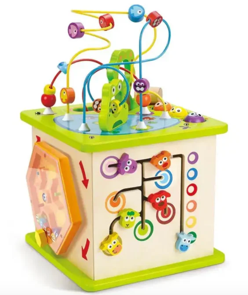 Hape Country Critters Wooden Activity Play Cube $250 (50% New)