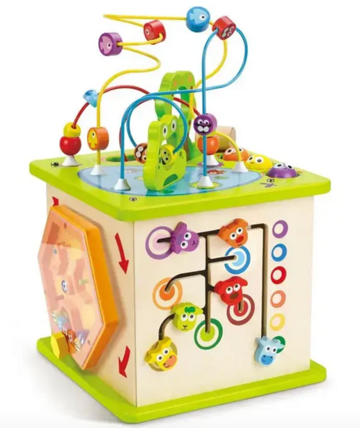 Hape Country Critters Wooden Activity Play Cube $250 (50% New)