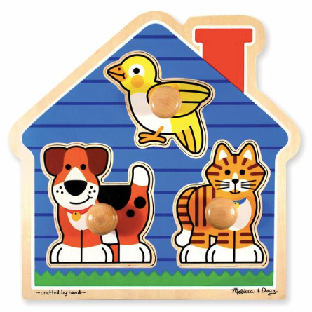 House Pets Jumbo Knob Puzzle  (80% New)