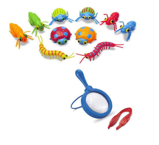 Bag of Bugs w/ Jumbo Magnifier & Giant Plier $160 (70% New)