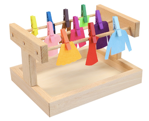 Montessori Clothesline Activity $80 (70% New)