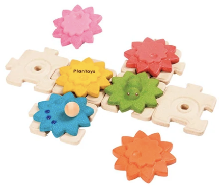 Plan Toys Gears and Puzzles $160 (70% New)