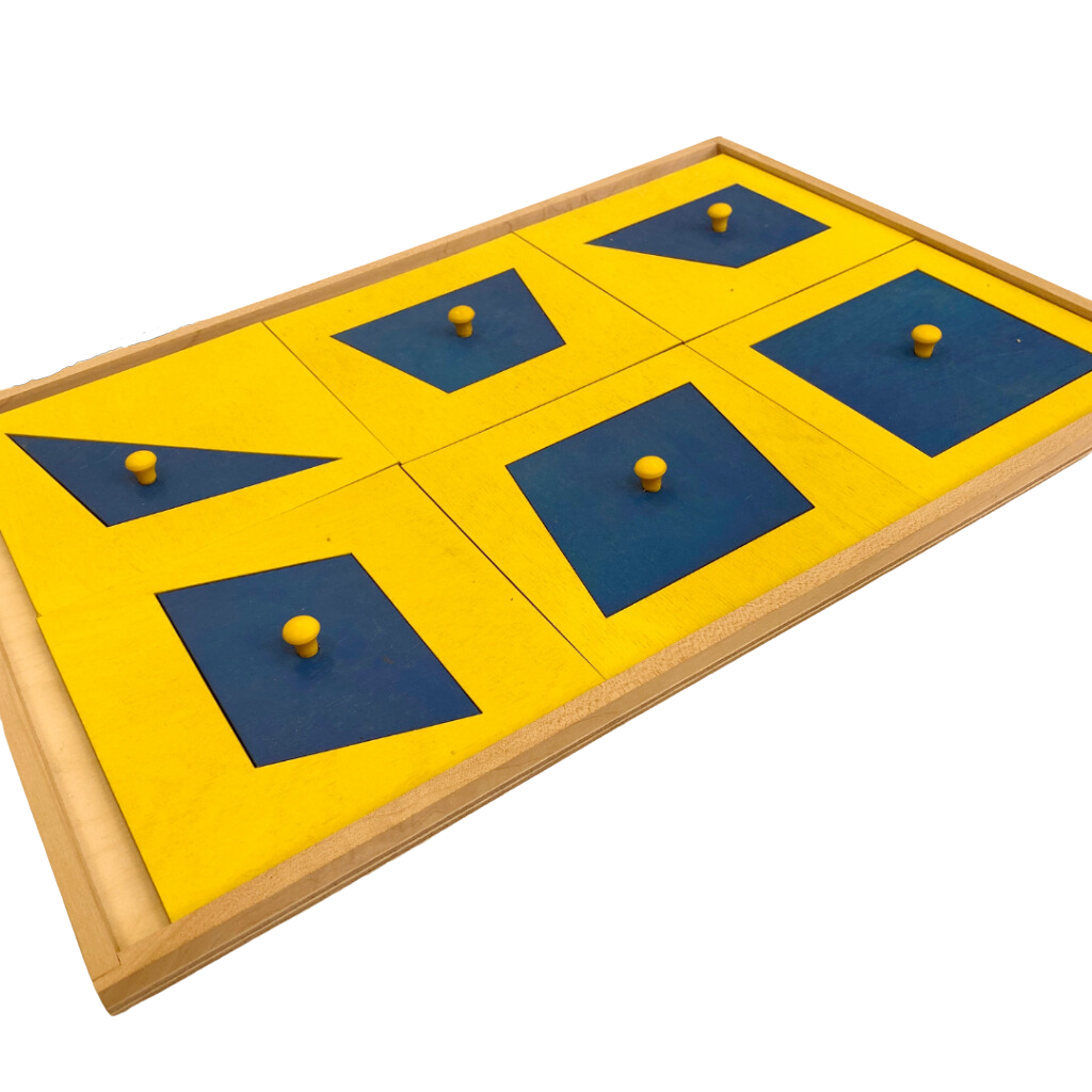 Montessori geometric cabinet
