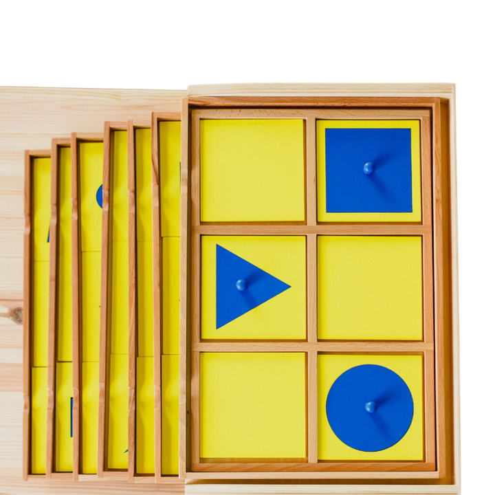 Montessori geometric cabinet