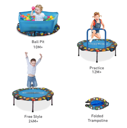 SmarTrike 3-in-1 Activity Center & Trampoline $480 (70% New)