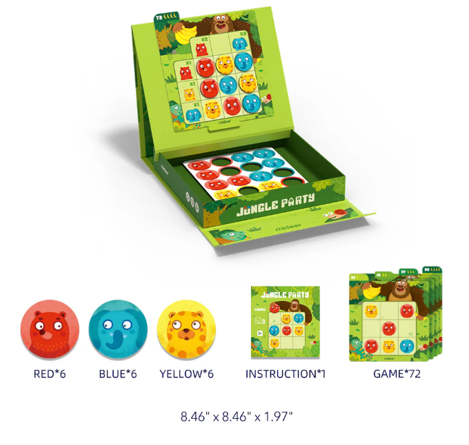 Mideer Jungle Party Board Game $180 (70% New)