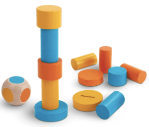 Plan Toys Mini Stacking Game $100 (70% New)