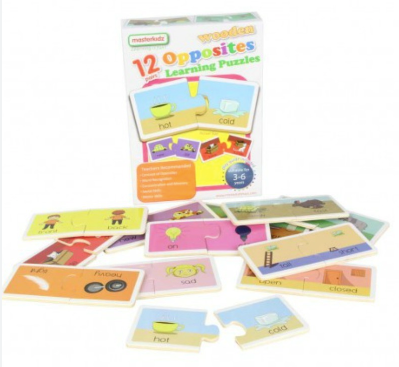Masterkidz Wooden Learning Puzzles Opposites $120 (70% New)