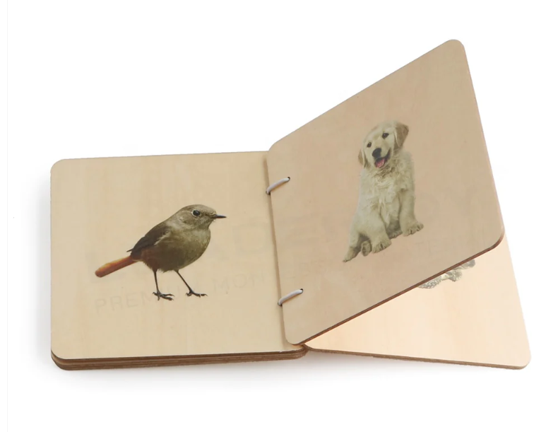 Wooden Animal Book (80% New)