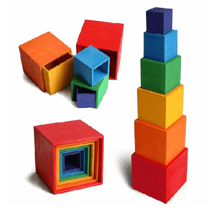 Leaderjoy Wooden Rainbow Boxes $150 (70% New)
