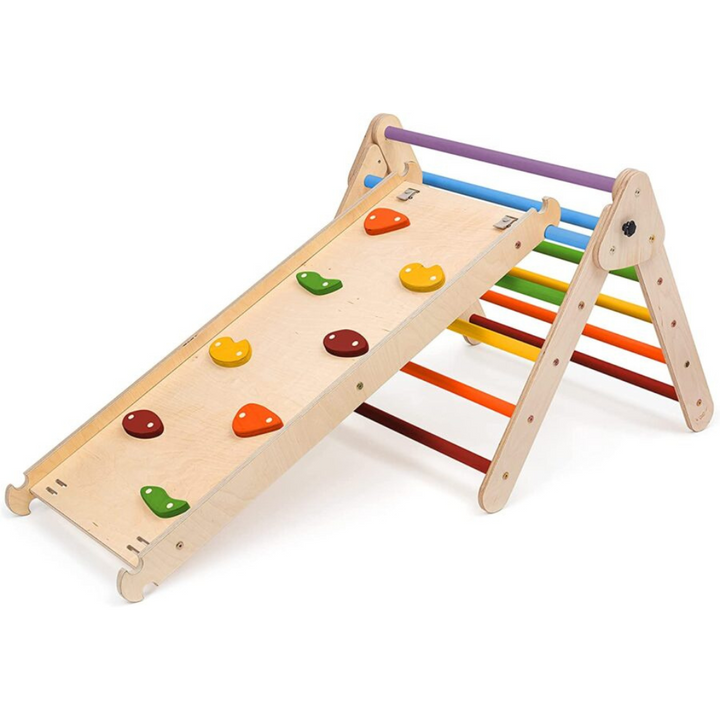 KateHaa Pikler Triangle with Climbing and Sliding Ramp $700 (50% New)
