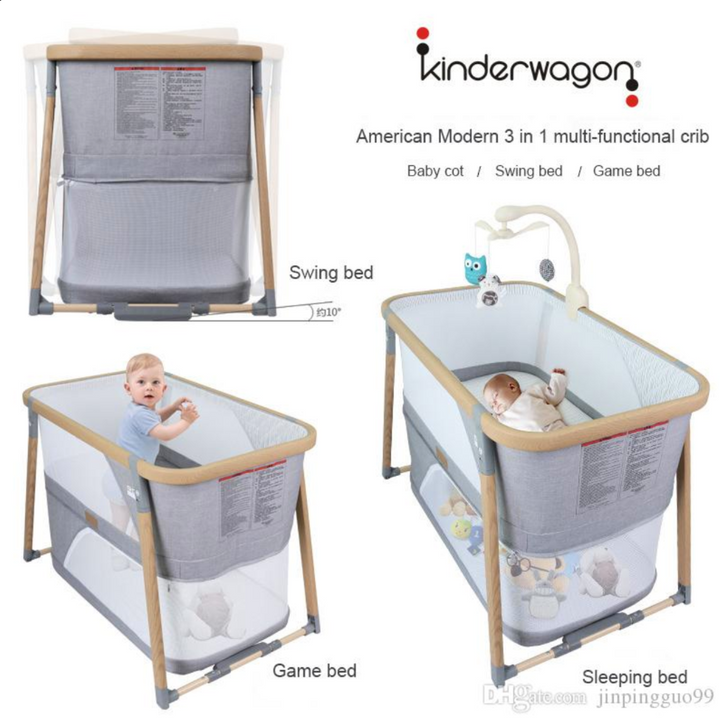 Kinderwagon 3-in-1 Portable Crib